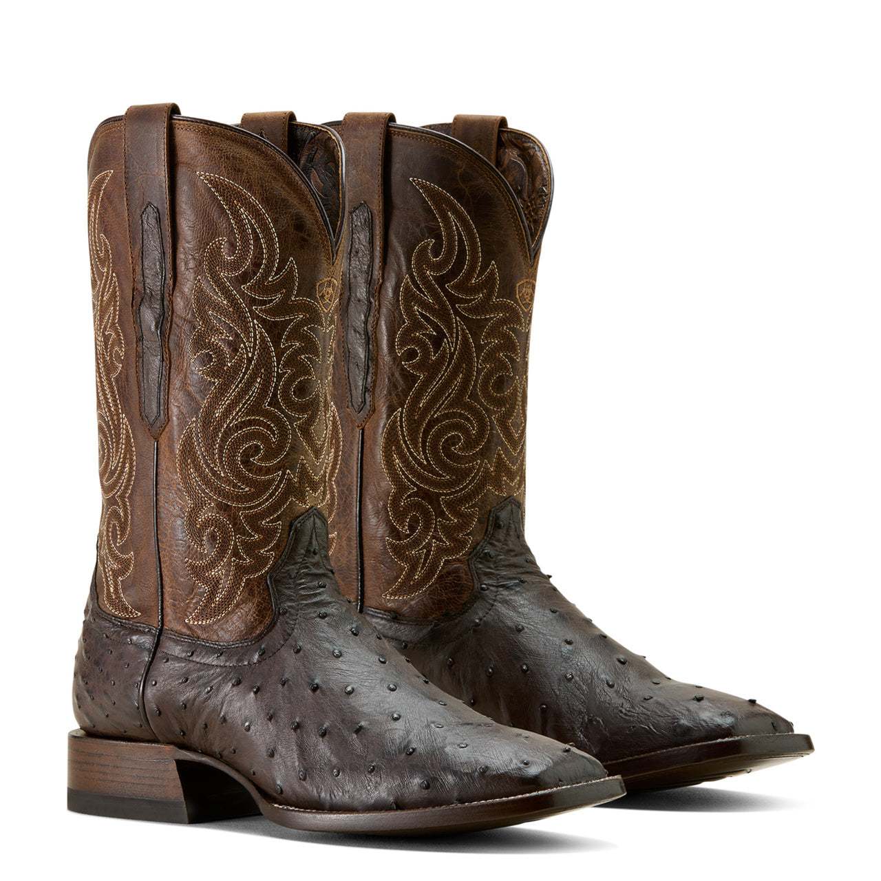Ariat Men Classic Cash Wide Square Toe Western Boot 10063775