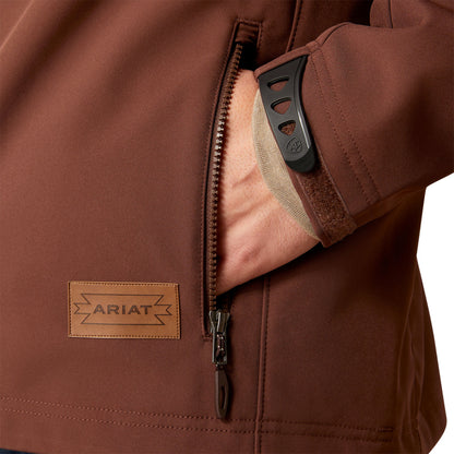 Ariat Men Logo 2.0 Shaved Chocolate Chimayo 10046022 Jacket