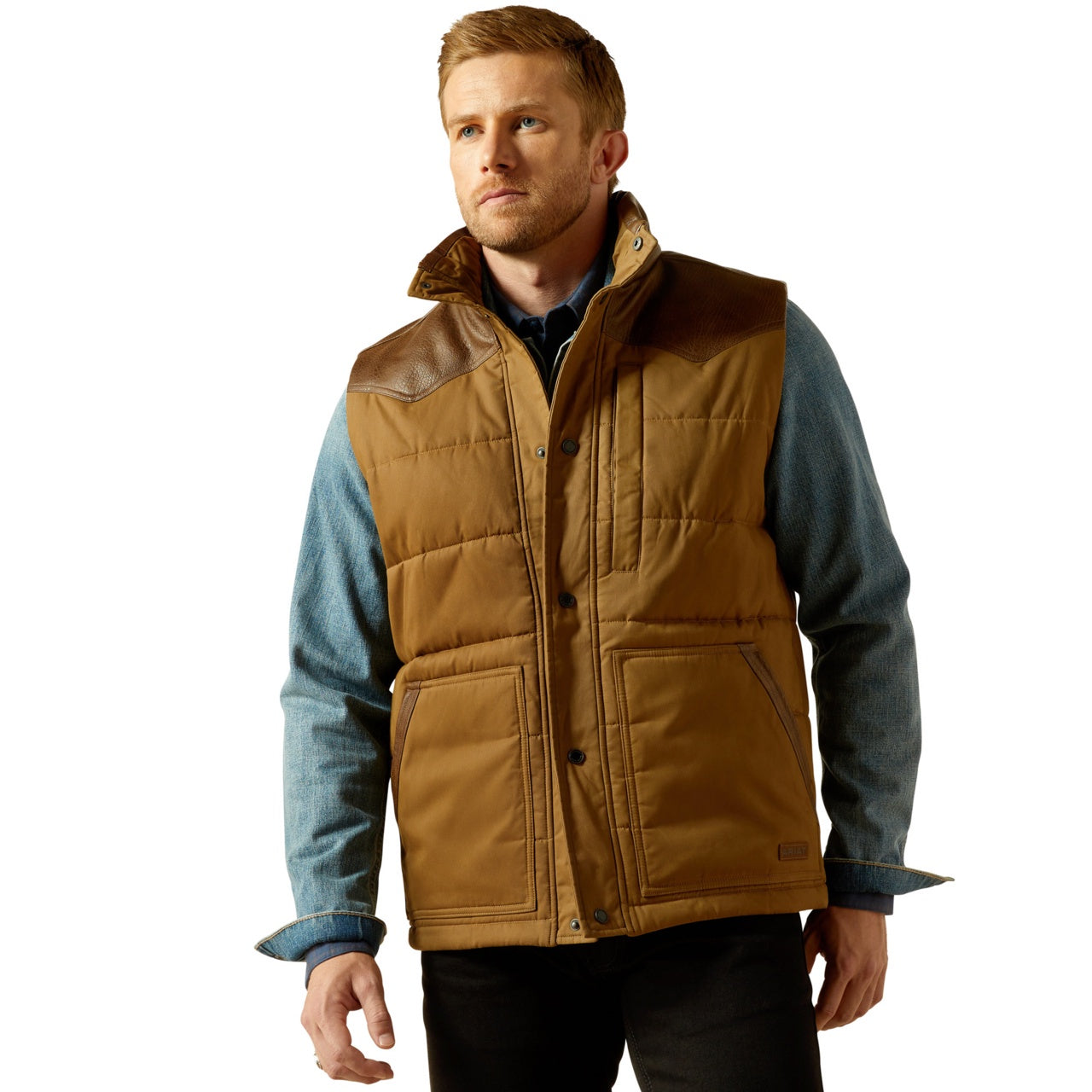 Ariat Men Western Quilted Vest 10062439