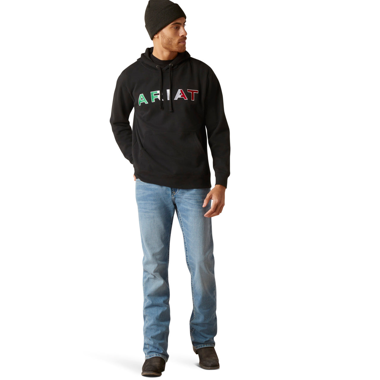 Ariat Men Mexico Black Hoodie 10038962