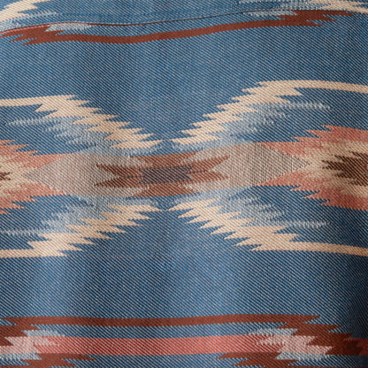 Ariat Men Retro Chimayo Shirt Sailor Blue 10046025 Jacket