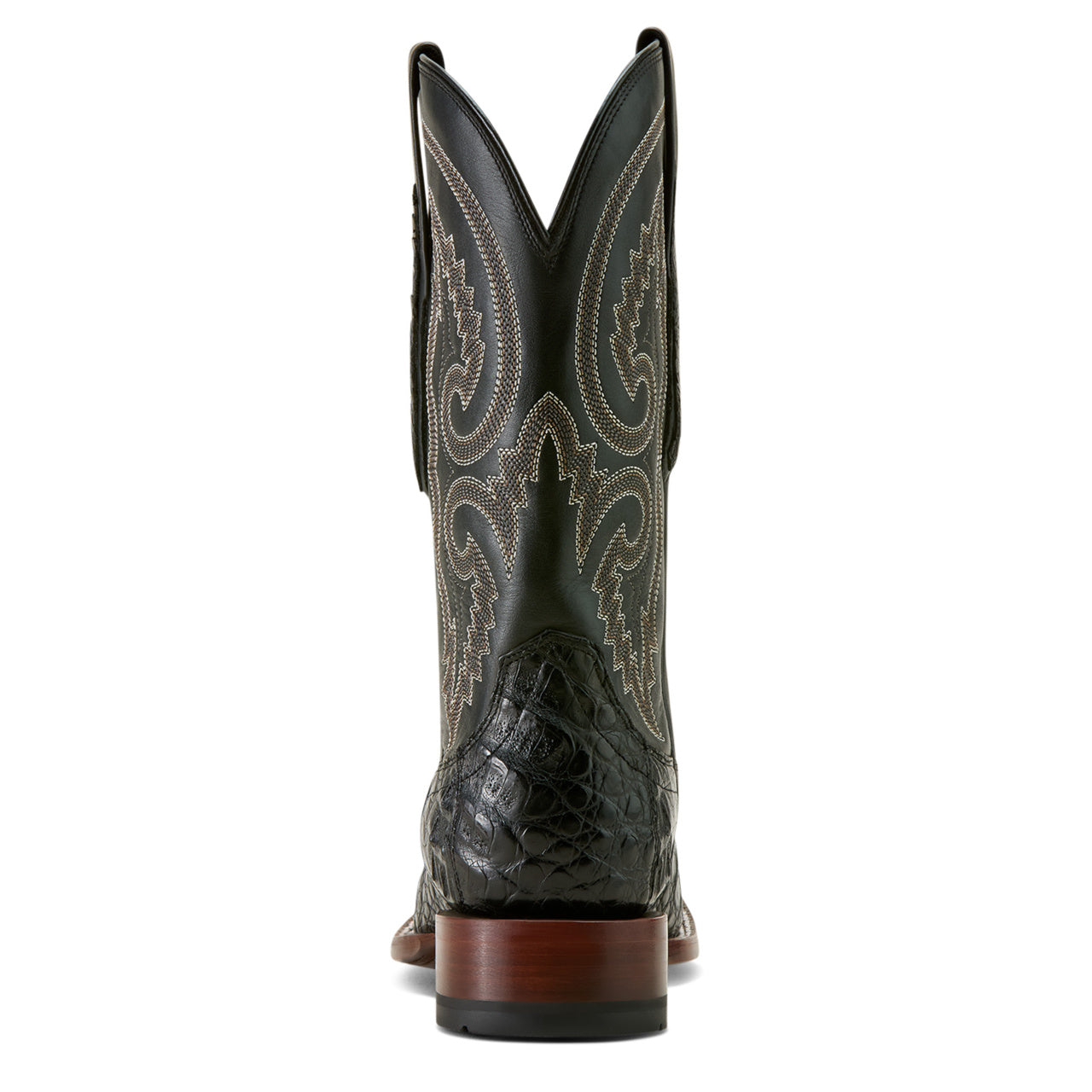 Ariat Men Classic Callen Caiman Wide Square Toe Western Boot 10063772