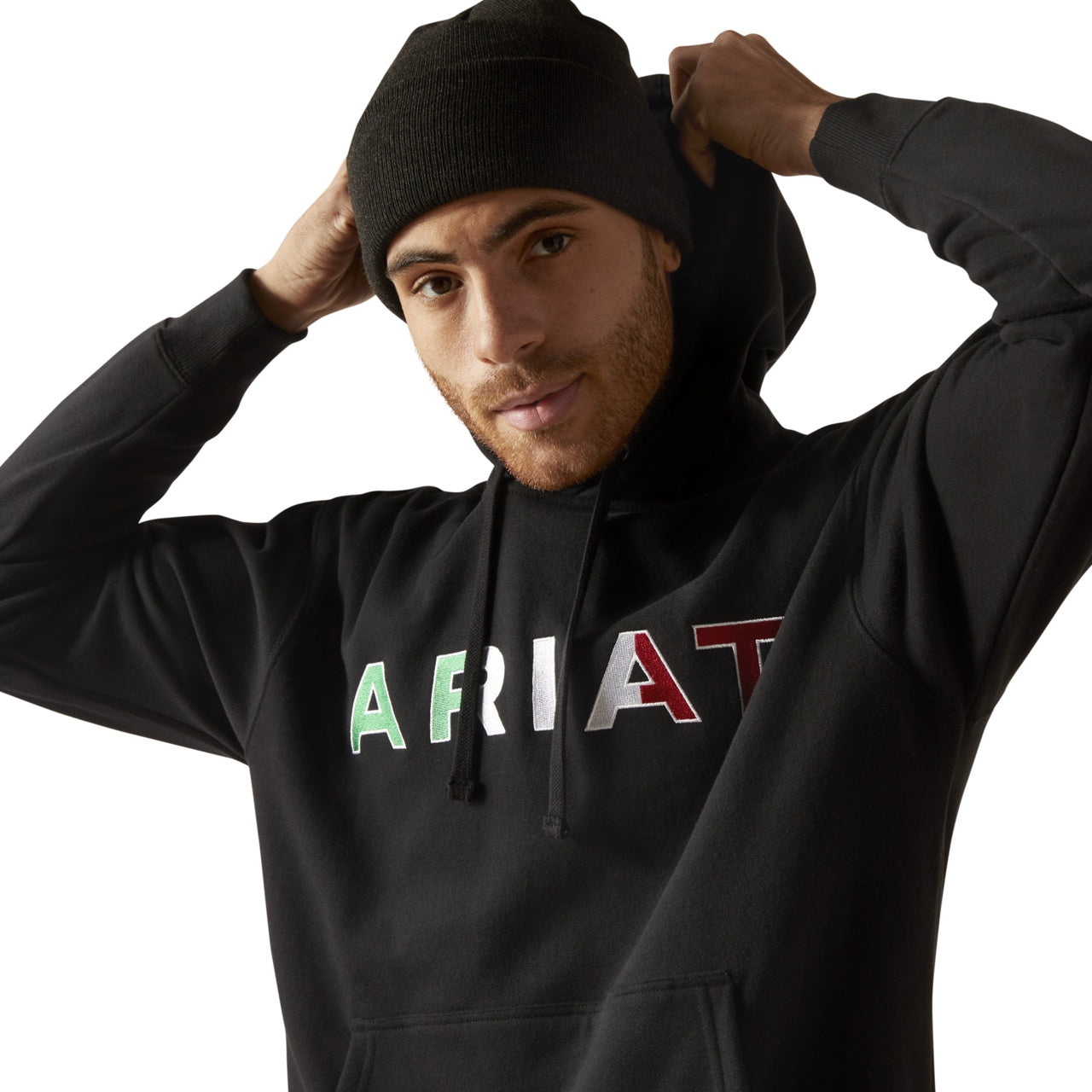 Ariat Men Mexico Black Hoodie 10038962