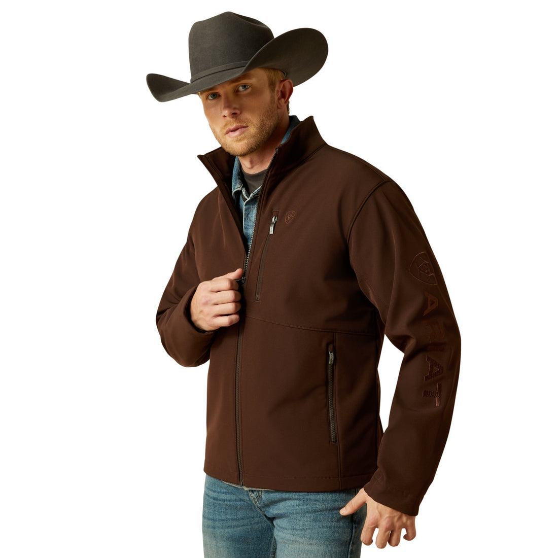 Ariat Men Logo Softshell Jacket 10062585