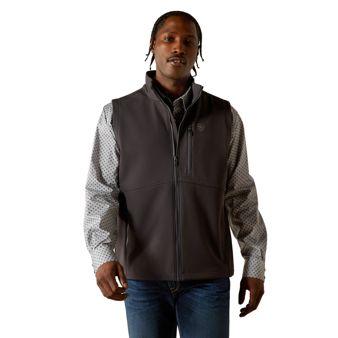 Ariat Men Logo Softshell Vest 10062589