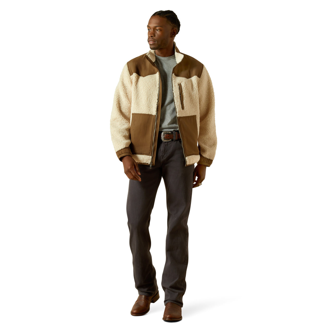 Ariat Men Western Sherpa Jacket 10062483