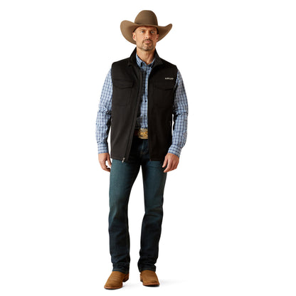 Ariat Men Sentinel Black Vest 10062822