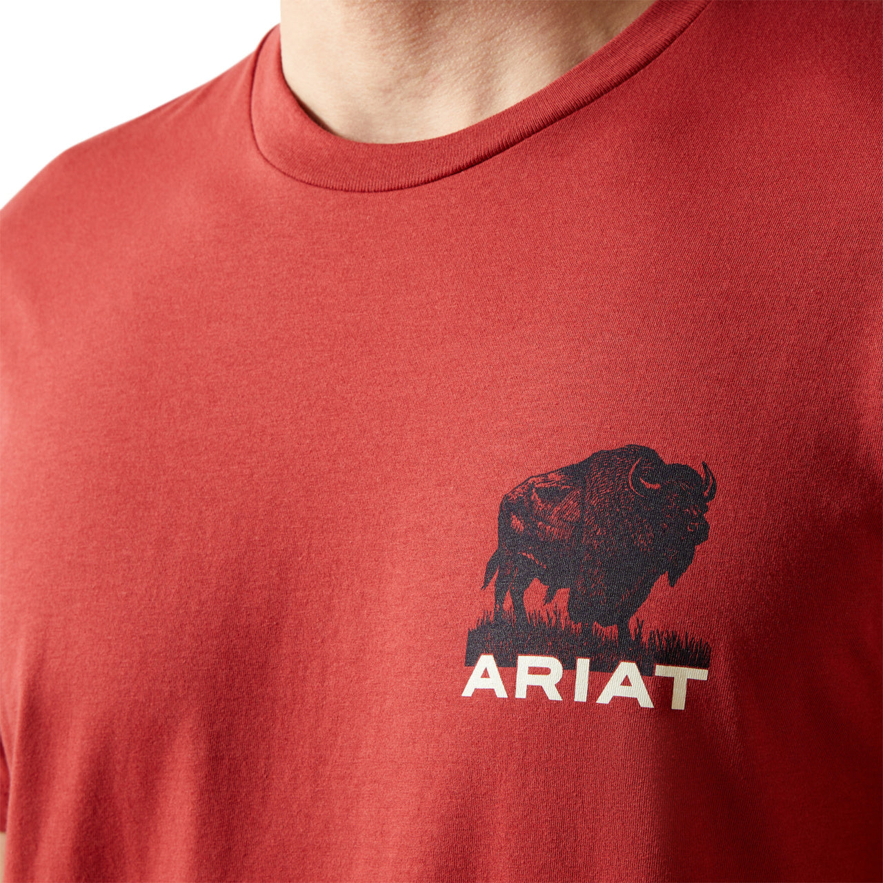 Ariat Men Buffalo Flag SS T-Shirt 10065897