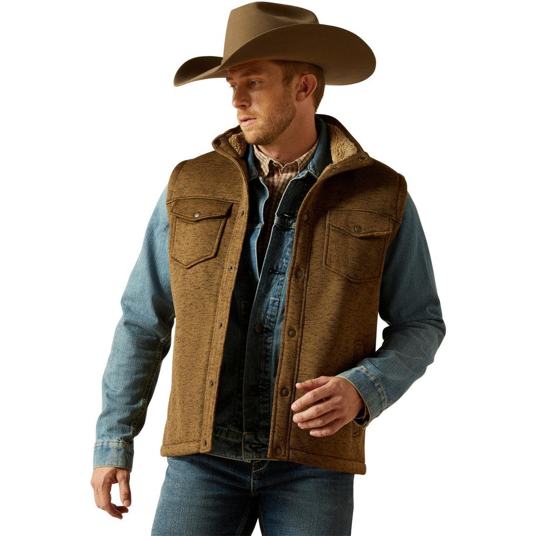 Ariat Men Caldwell Sherpa Vest 10062485