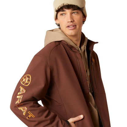 Ariat Men Logo 2.0 Shaved Chocolate Chimayo 10046022 Jacket
