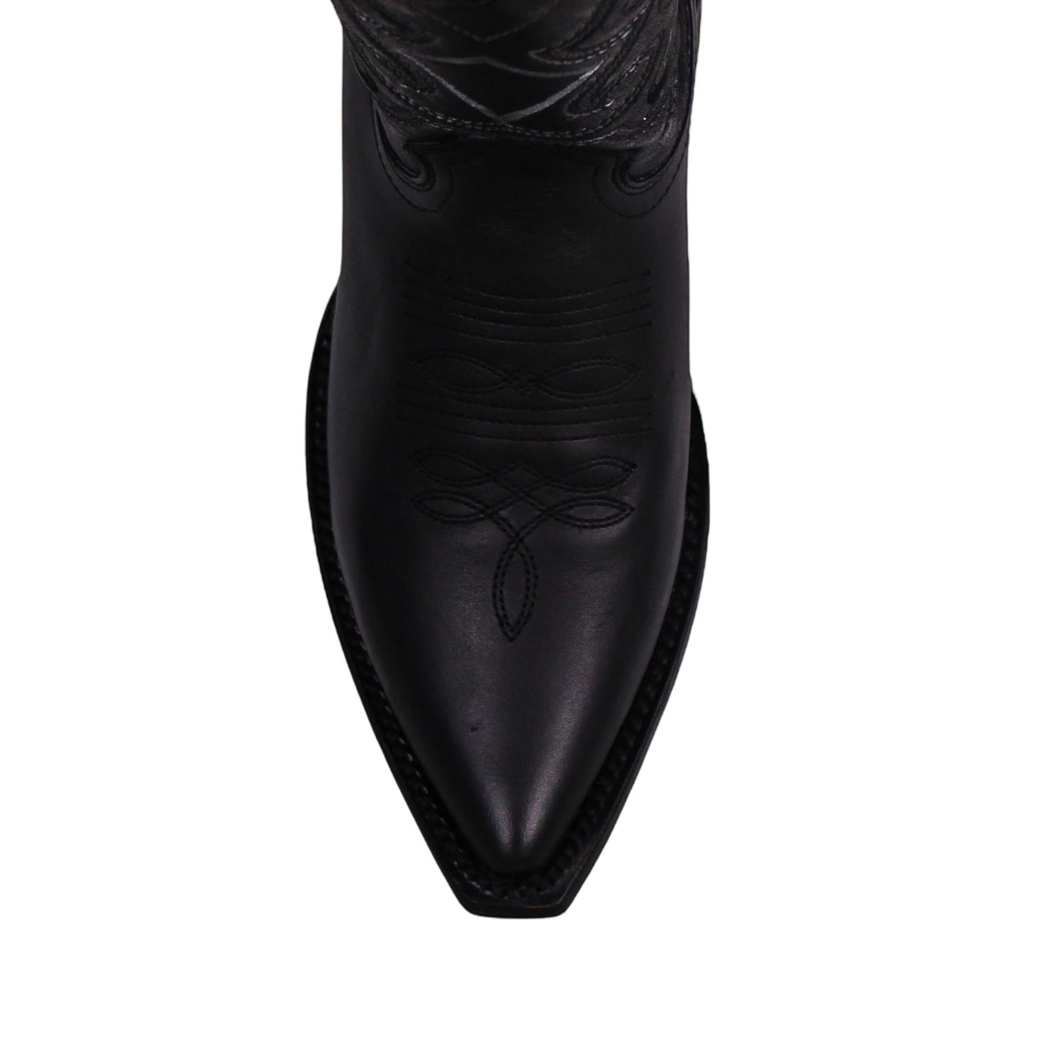 Cerrito MN Cowhide Snip Toe Boot PU010 Graso Black