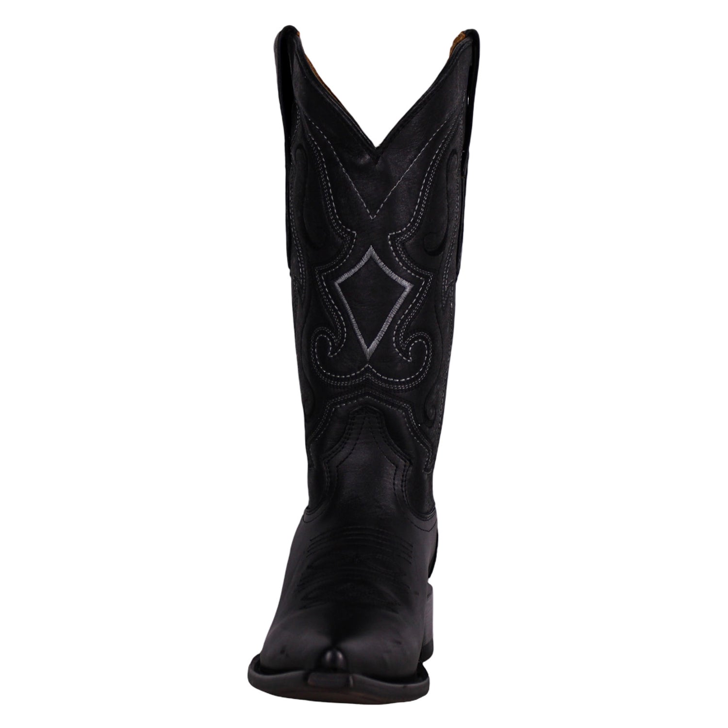 Cerrito MN Cowhide Snip Toe Boot PU010 Graso Black