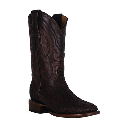 Cerrito MN Python Square Toe Boot ISB229C Brown