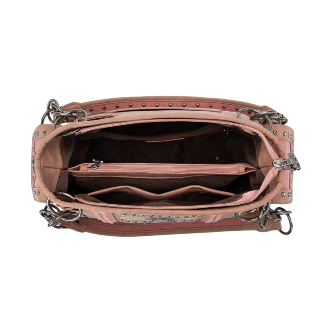 Montana West WMN Cut-Out Embroidered Concealed Carry Satchel MW1325G-8085PK