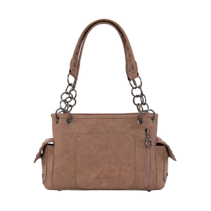 Montana West WMN Cut-Out Embroidered Concealed Carry Satchel MW1325G-8085PK