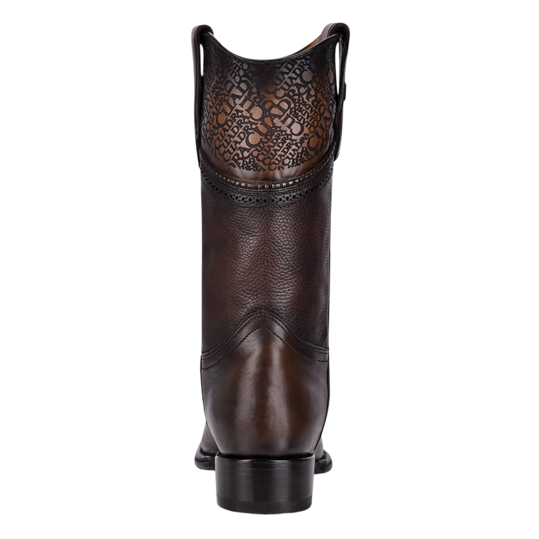 Cuadra Men Caiman Narrow Square Toe Boot 1B1DFY Chocolate