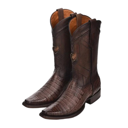 Cuadra MN Caiman Snip Toe Boots 1B2FFY Chocolate