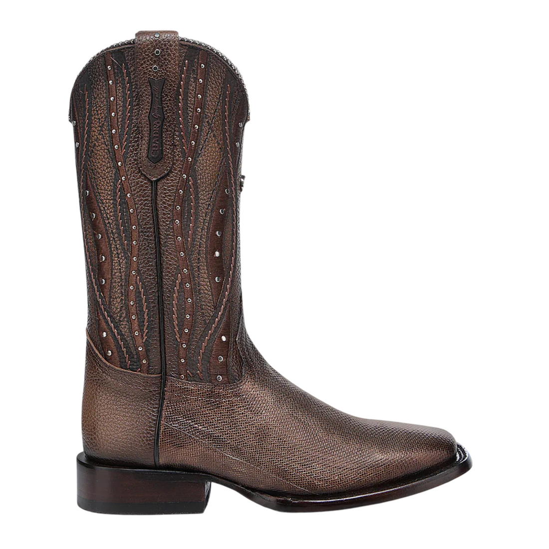 Cuadra Women Copper Karung Laser &amp; Embroidery Boots 1F3ZKA Bronze