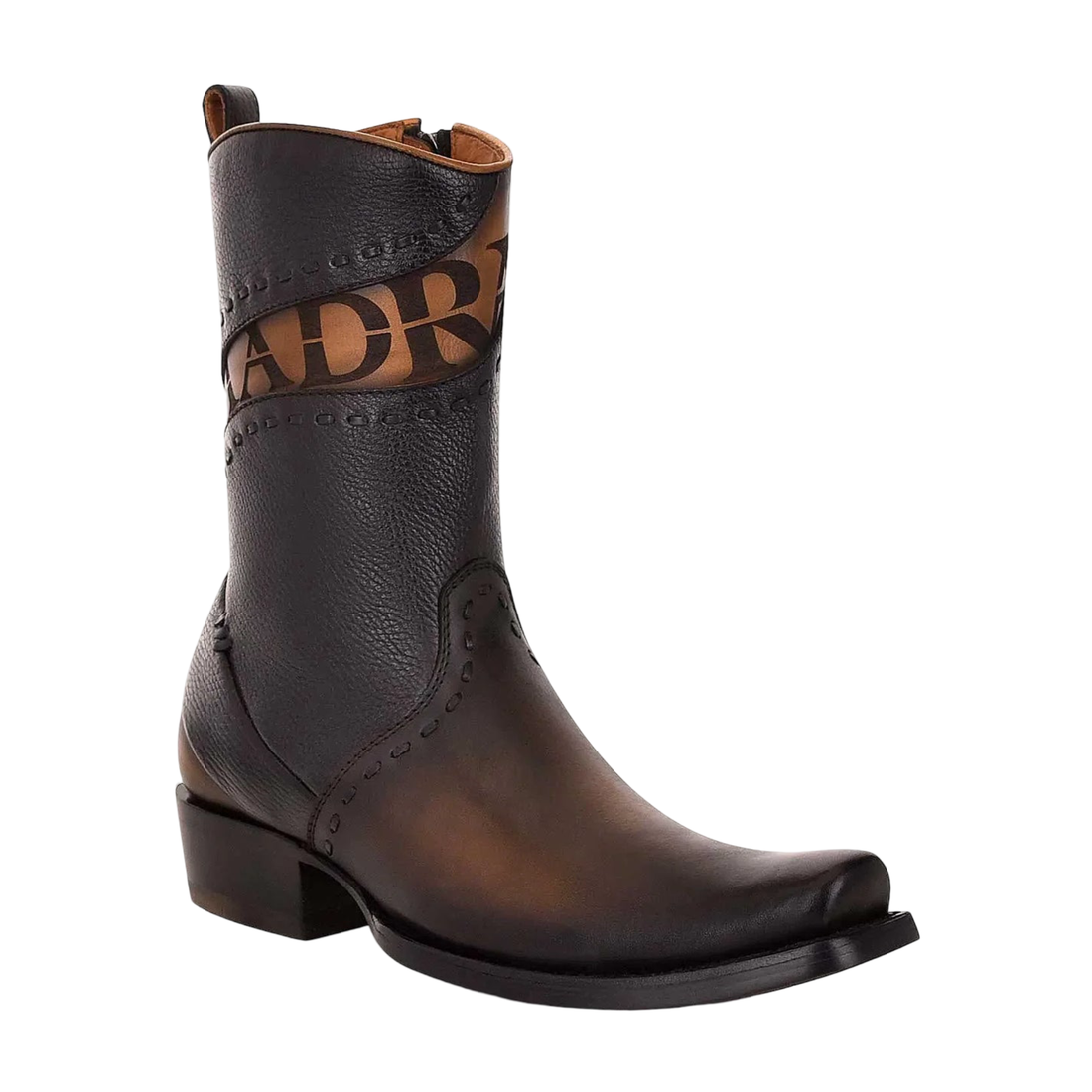 Cuadra MN Cowhide Western Boot 1J2ERS Black