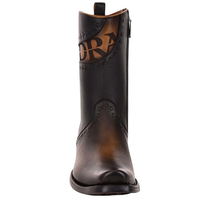 Cuadra MN Cowhide Western Boot 1J2ERS Black