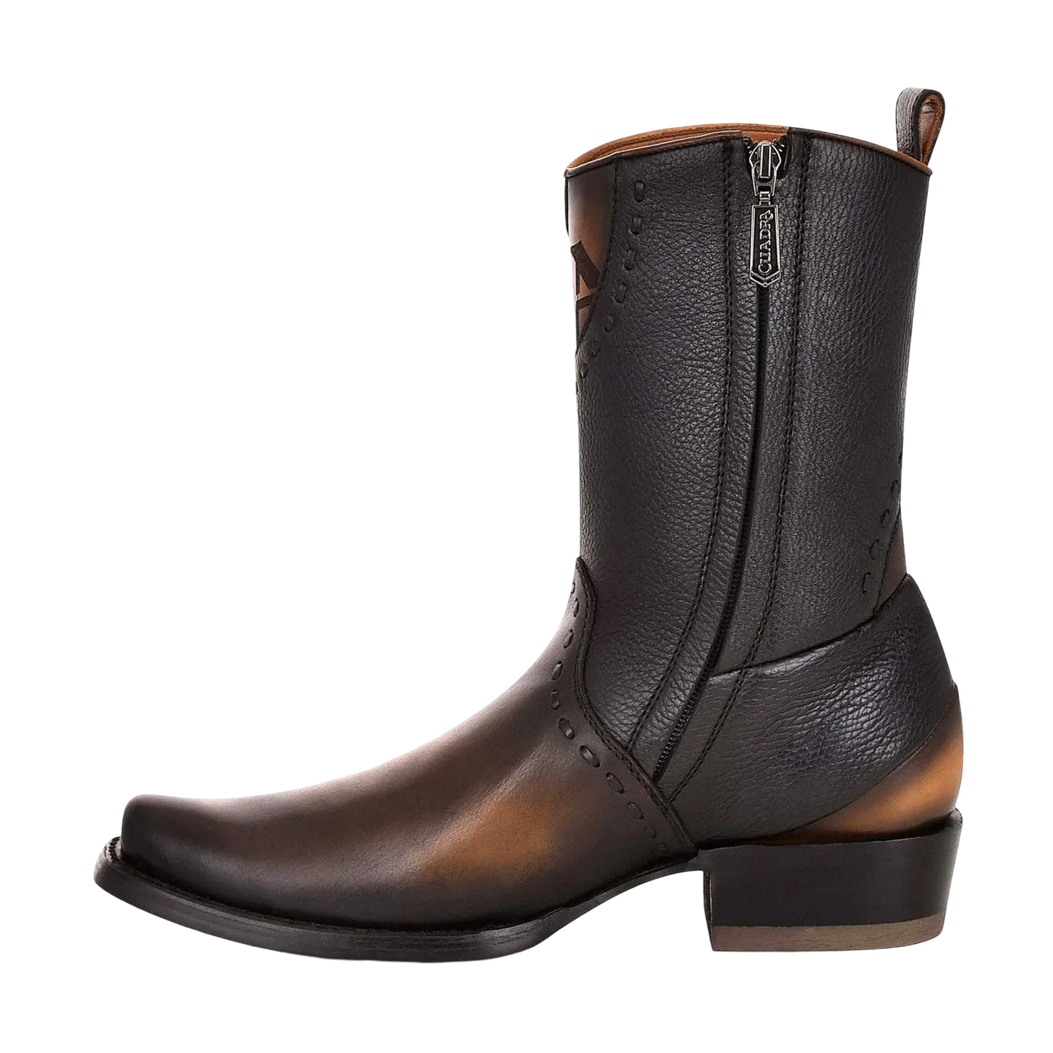 Cuadra MN Cowhide Western Boot 1J2ERS Black