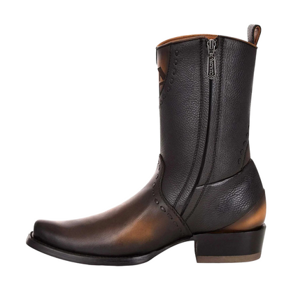 Cuadra MN Cowhide Western Boot 1J2ERS Black