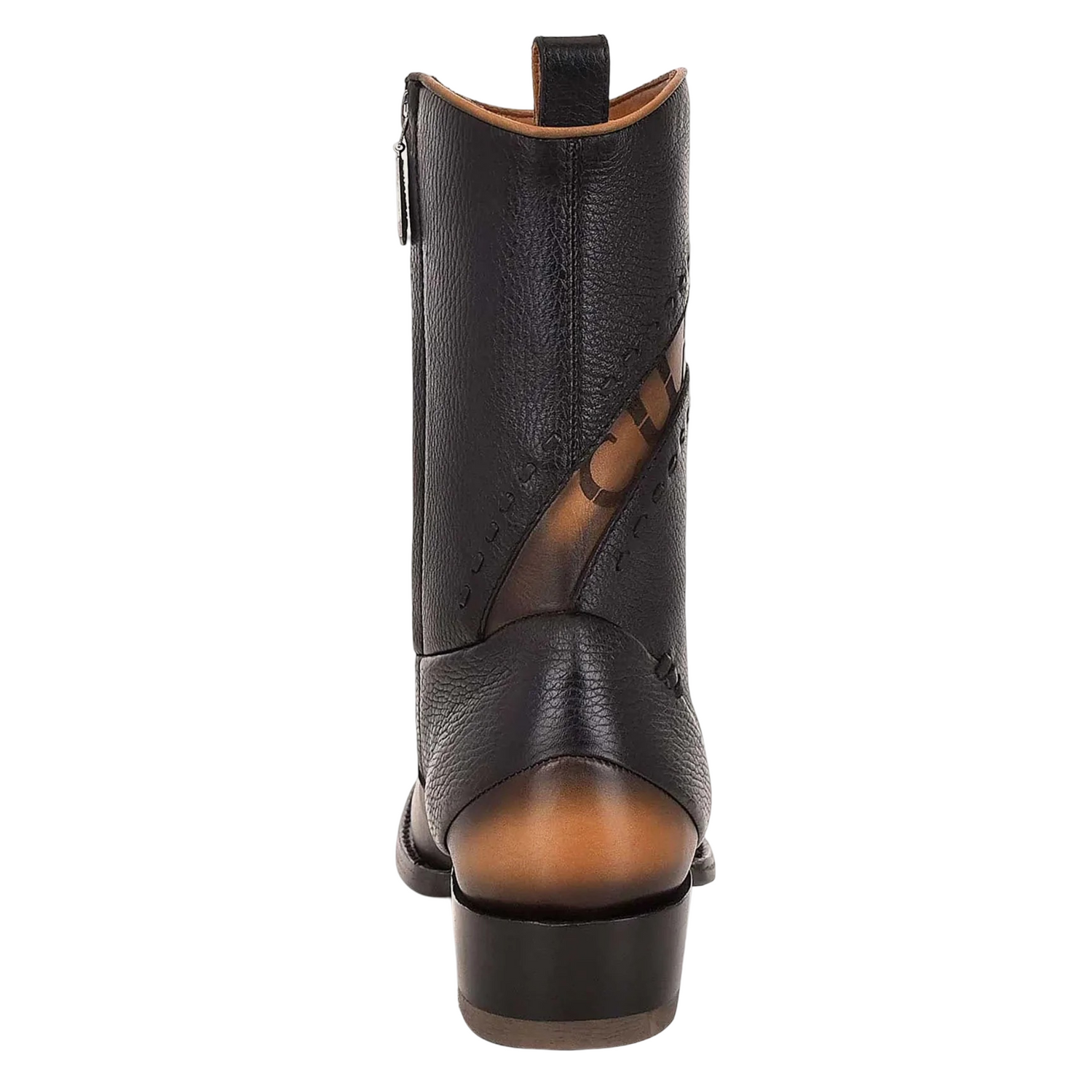Cuadra MN Cowhide Western Boot 1J2ERS Black