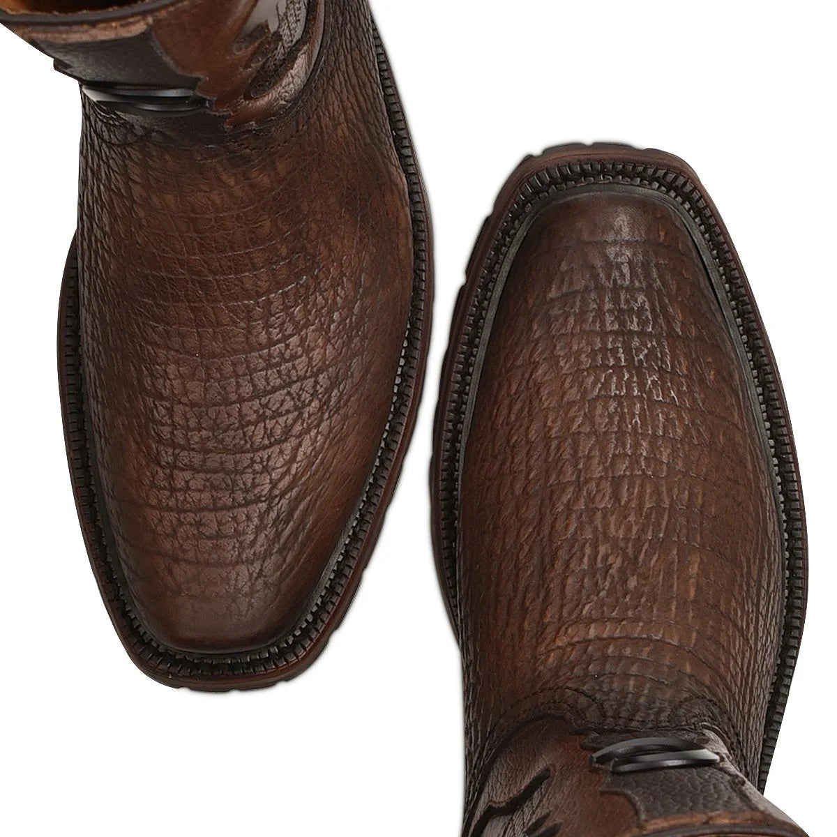 Cuadra urban brown genuine shark leather boot