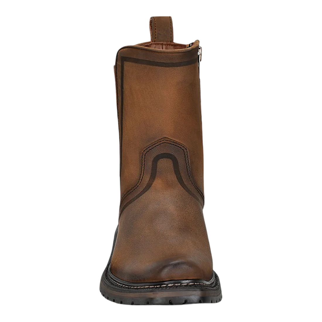 Cuadra Men Urban Matte Cowhide Round Toe Boot 1J2ORS Brown