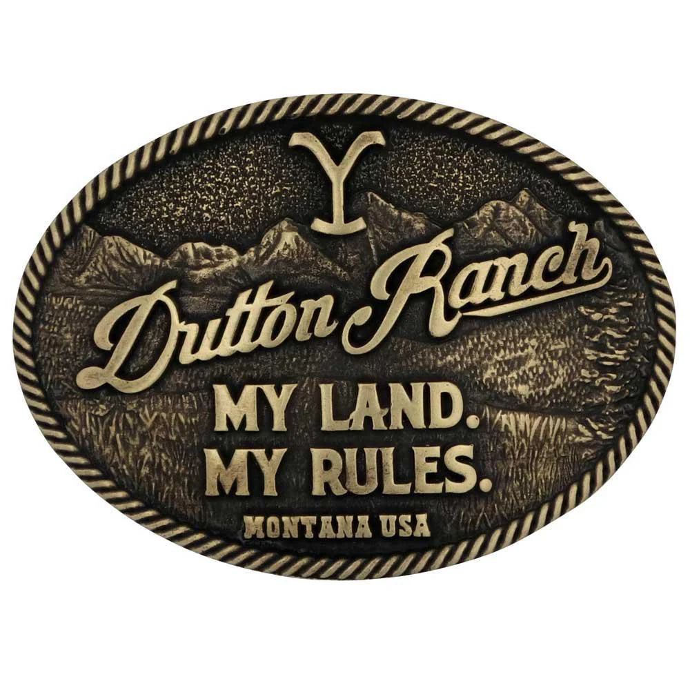 Montana Attitude Buckles A965CYEL