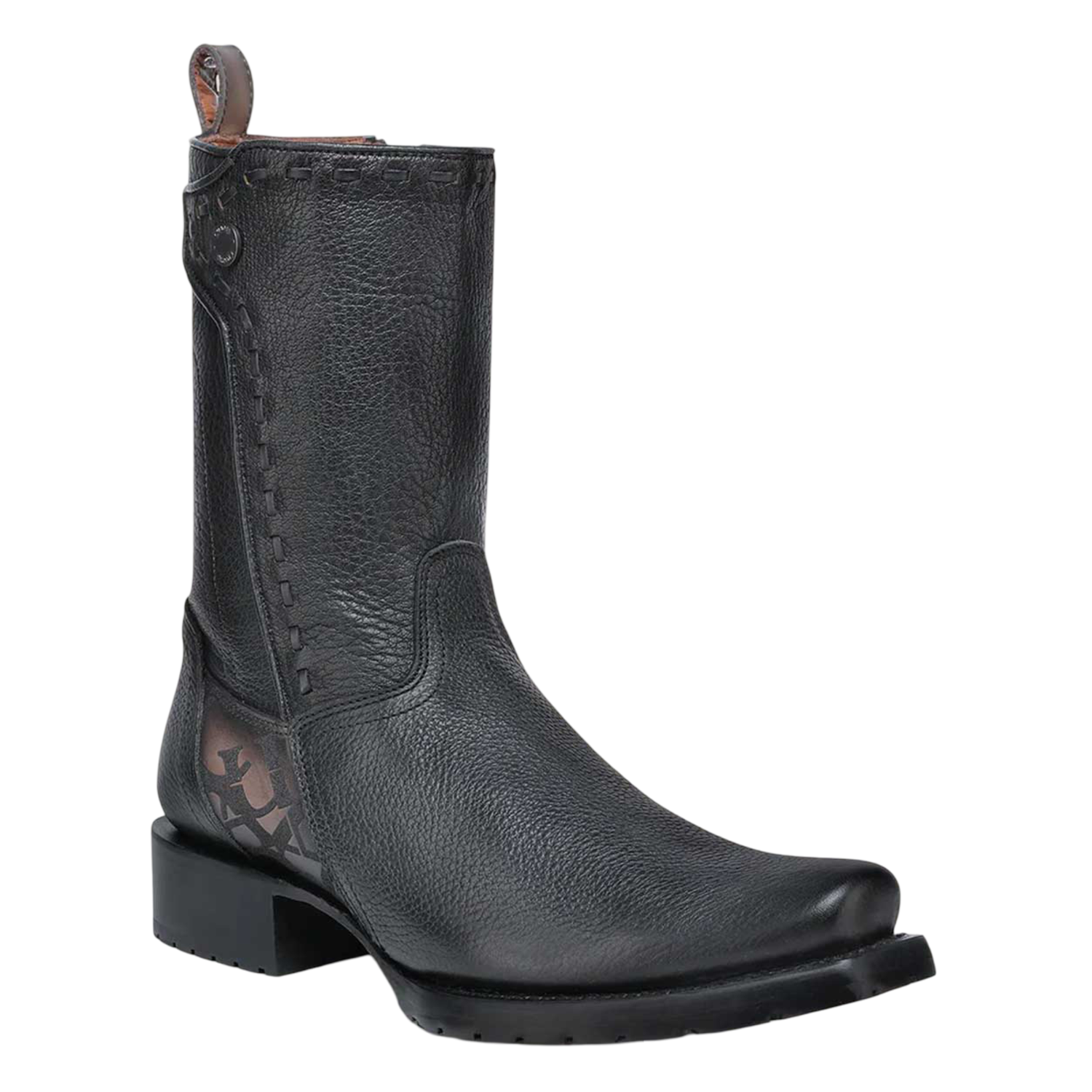 Cuadra MN Urban Engraved Bovine Cowhide Boot 1J3NRS Brown