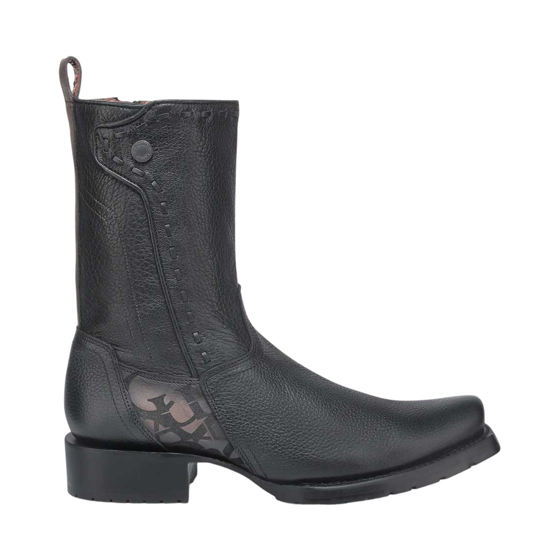 Cuadra MN Urban Engraved Bovine Cowhide Boot 1J3NRS Brown