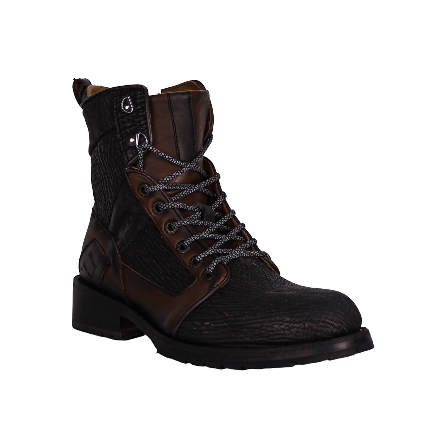 Cuadra Men Shark 3V05TI Black Military Shoe
