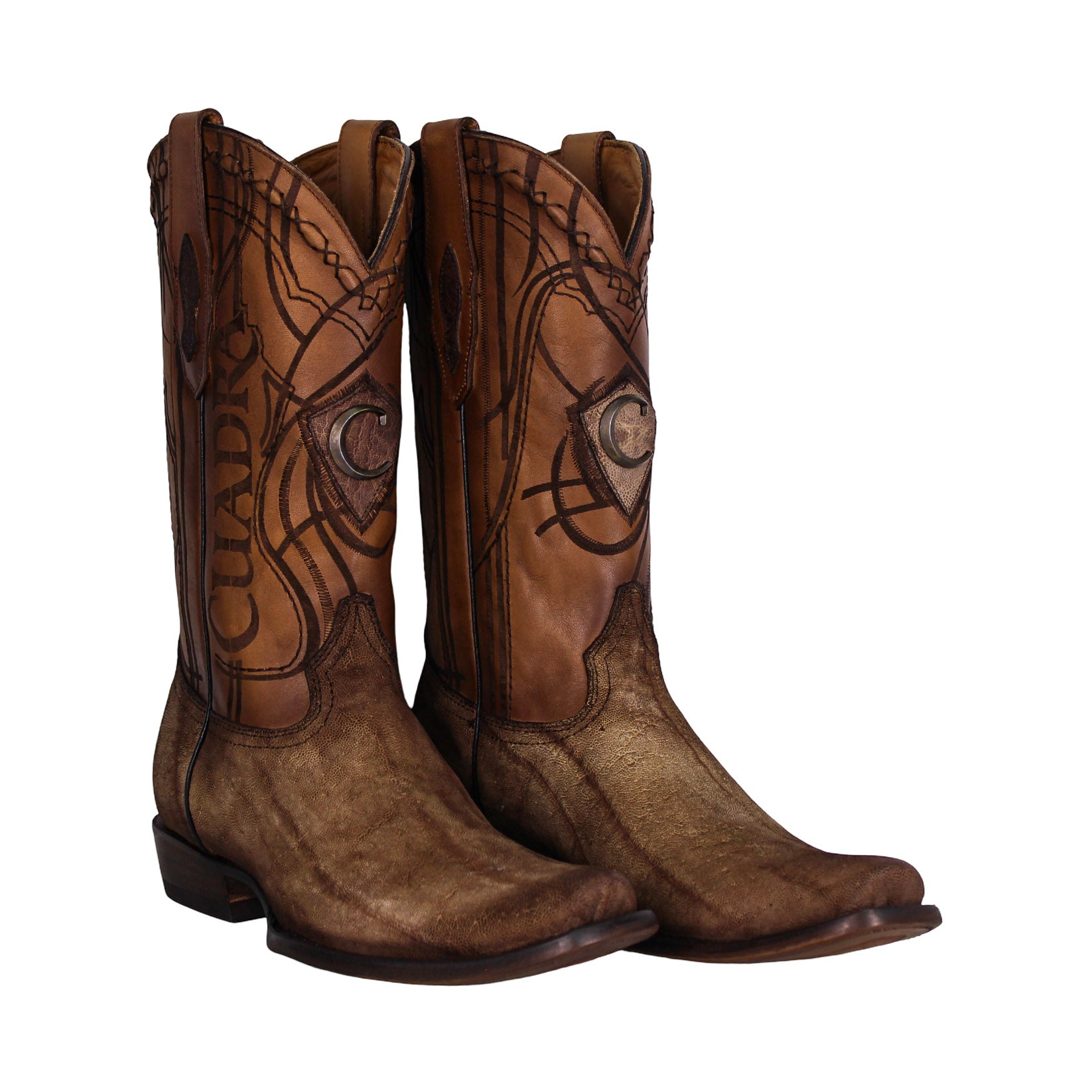 Cuadra Men Elephant 1J1NEL Dusty Arena Narrow Square Toe Boot