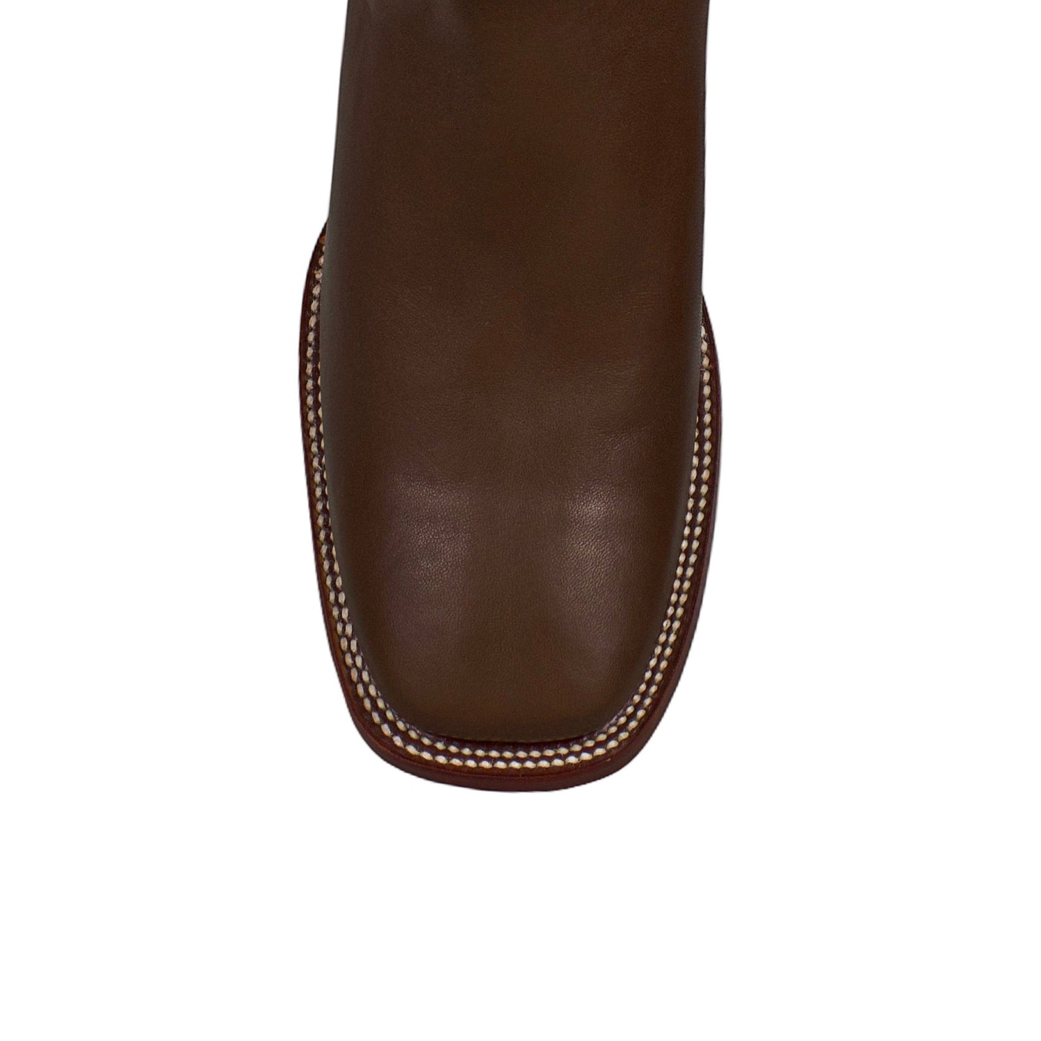 Los Altos Men Deer Light Brown 82B8307 Square Toe Ankle Boots