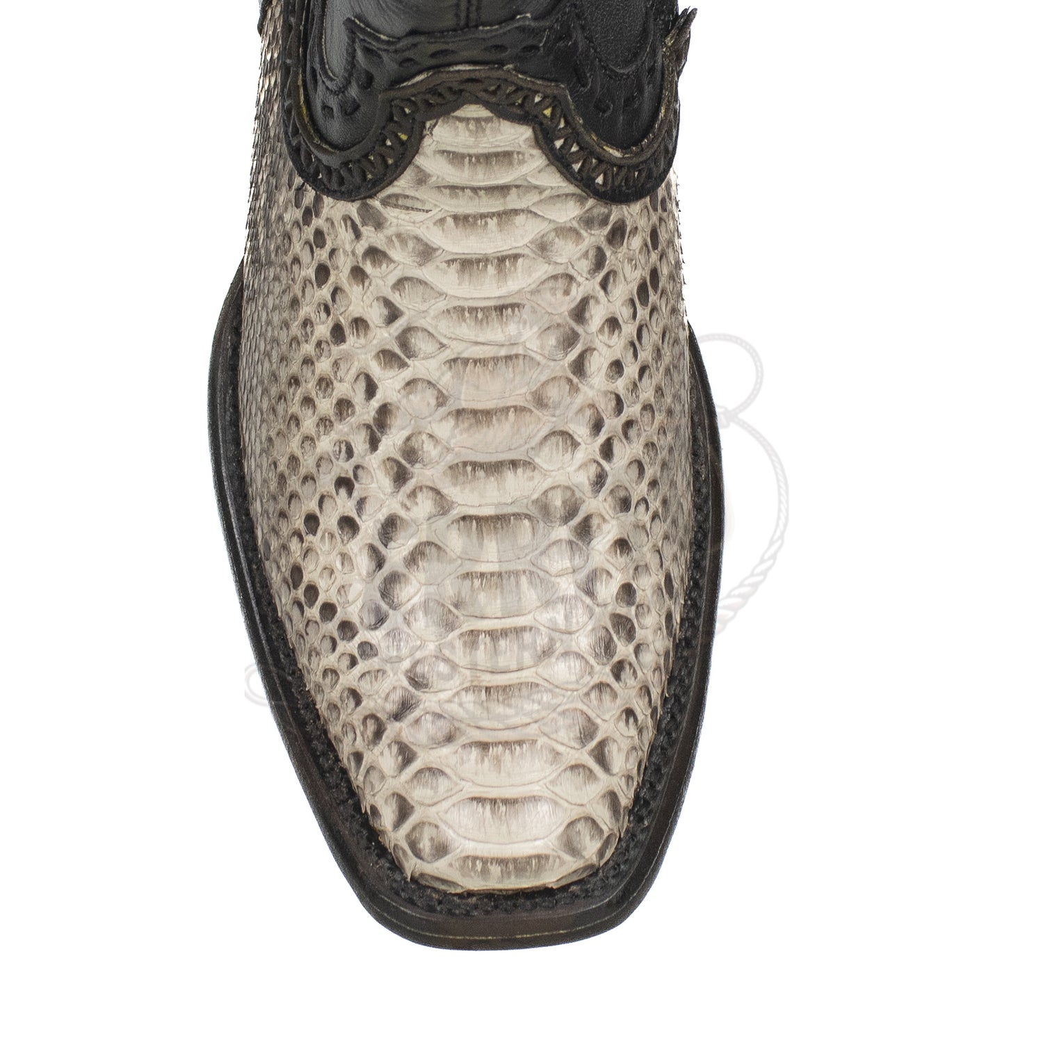 Wild West MN Natural 79B5749 Python Dubai Toe Short Boot