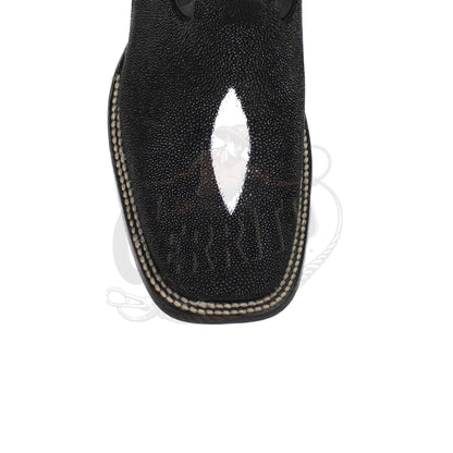 Wild West Men 824L1205 Black Stingray Singlestone Boot