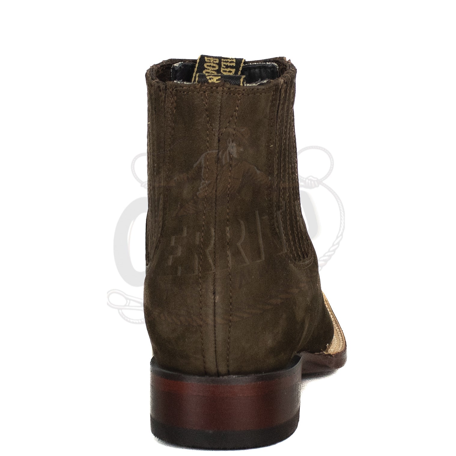 Wild West Men Nobuck Tabacco 82BM6359 Ankle Boot