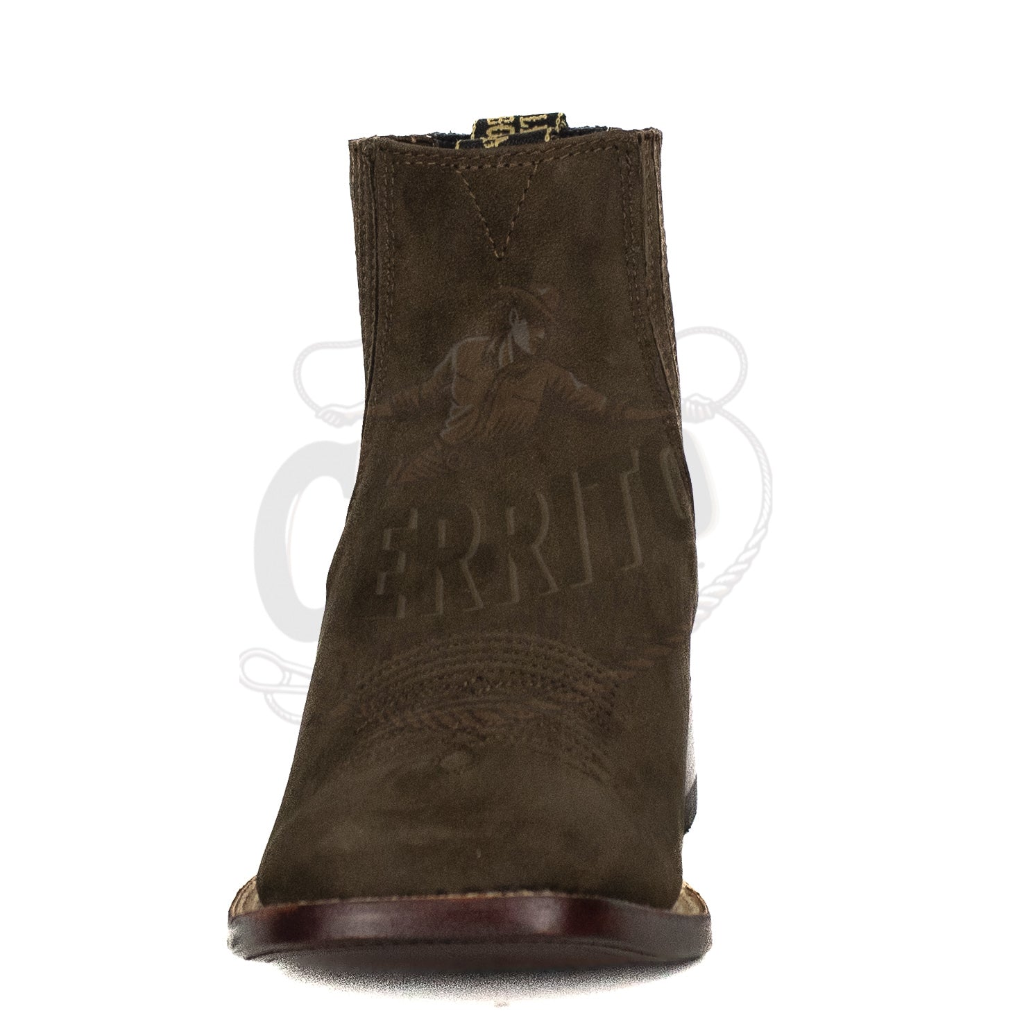 Wild West Men Nobuck Tabacco 82BM6359 Ankle Boot