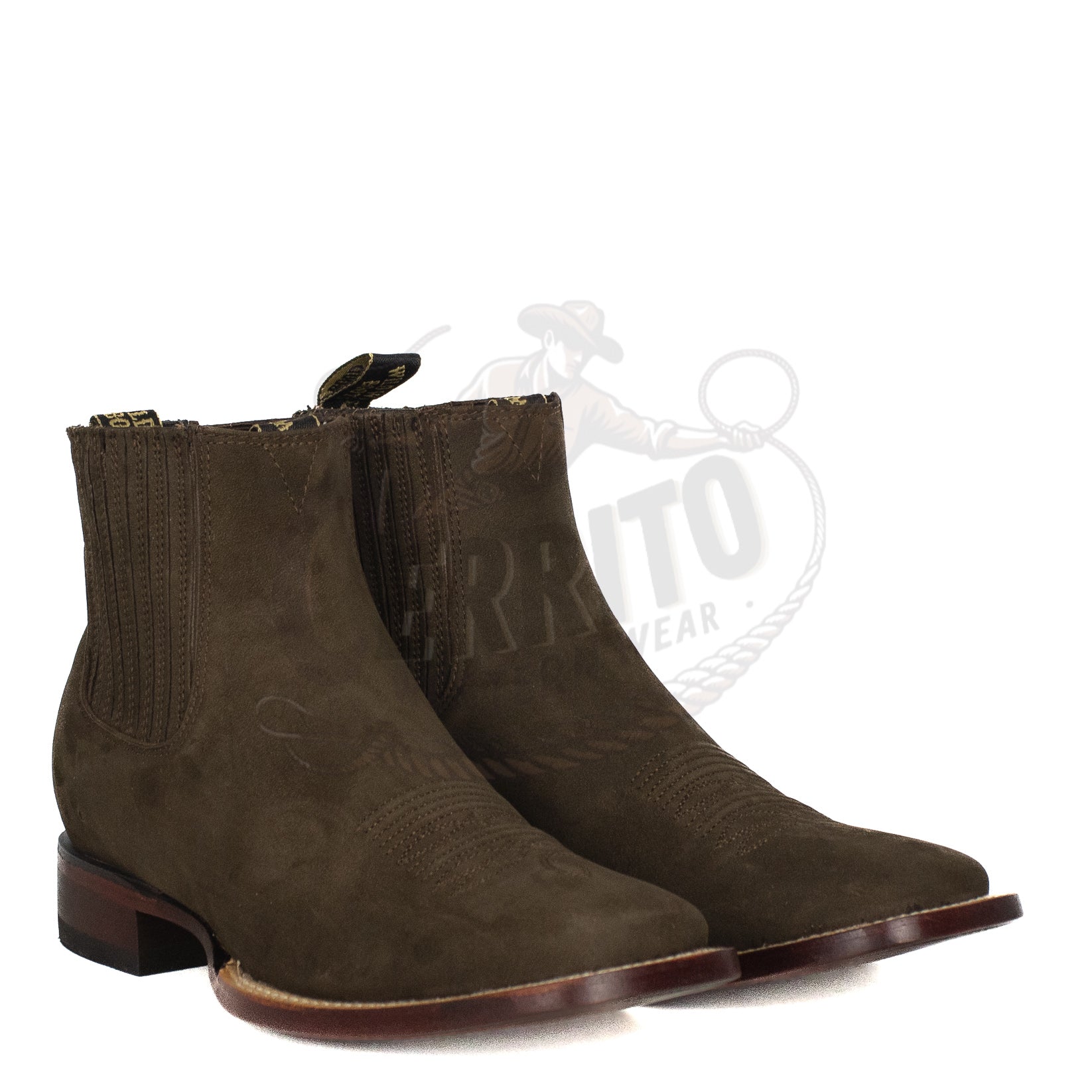 Wild West Men Nobuck Tabacco 82BM6359 Ankle Boot