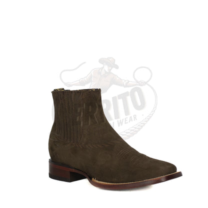 Wild West Men Nobuck Tabacco 82BM6359 Ankle Boot