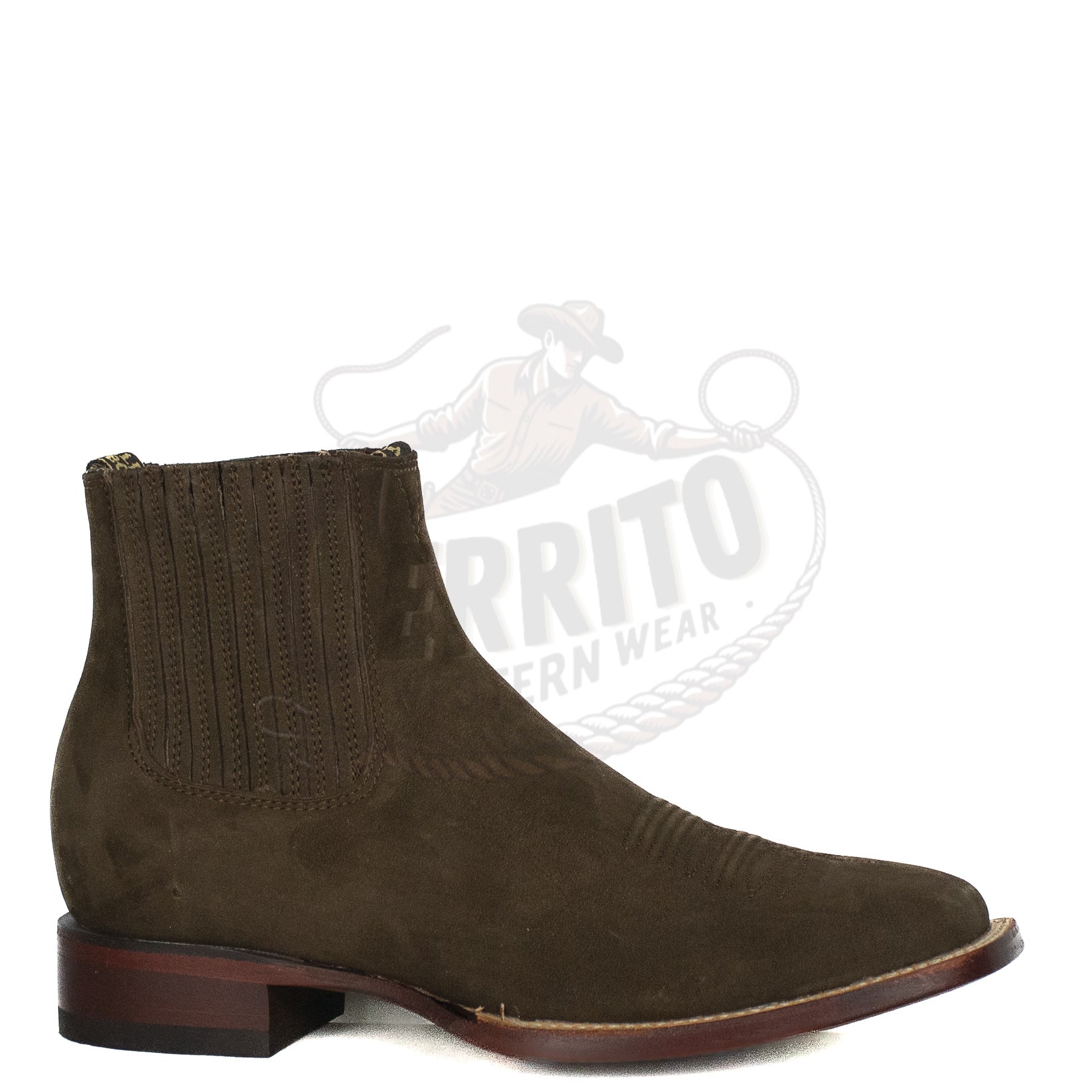 Wild West Men Nobuck Tabacco 82BM6359 Ankle Boot