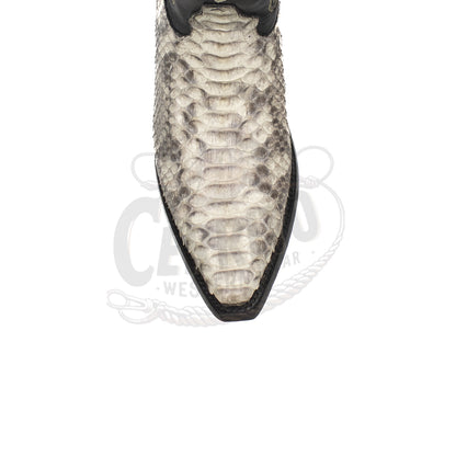 Wild West Men Natural 945749 Python Snip Toe Boot