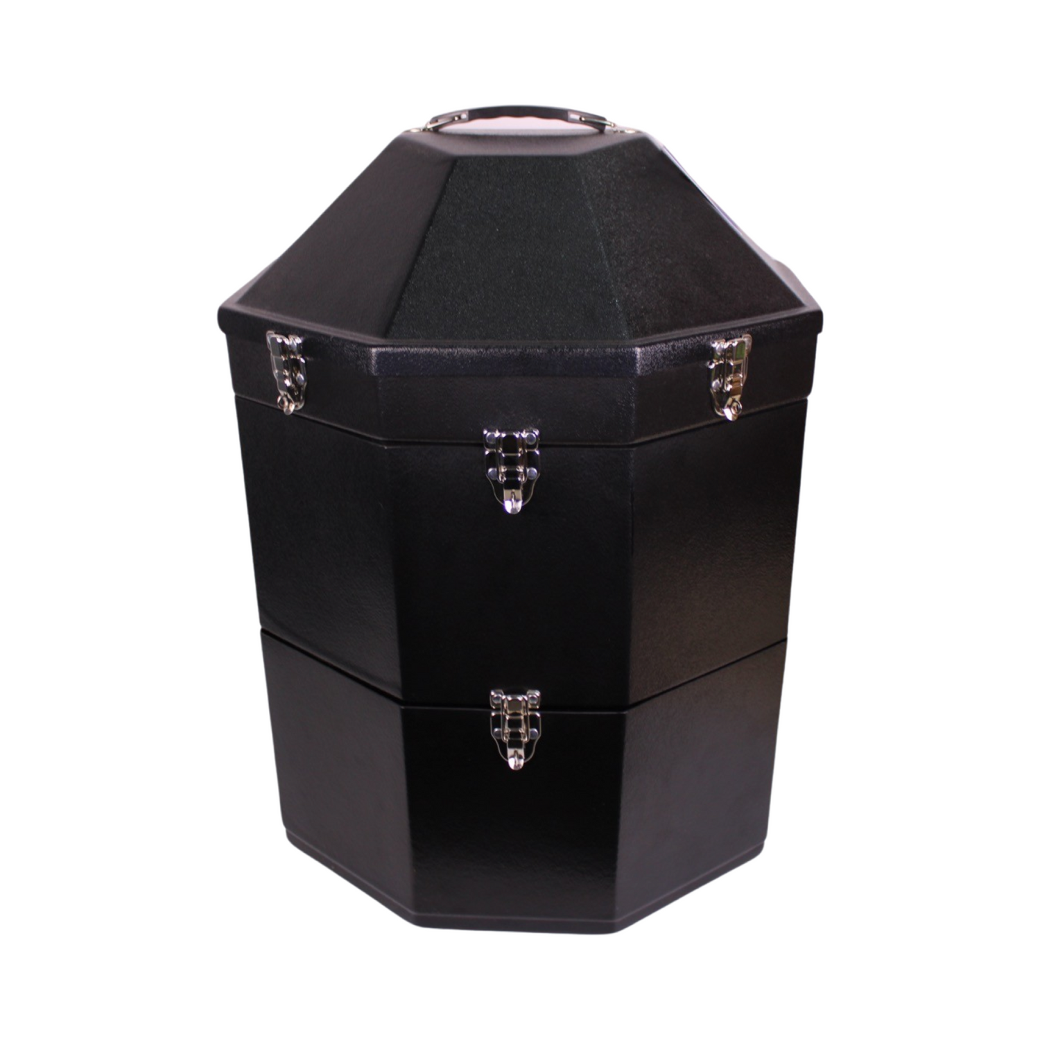 Triple Plastic Black Hat Carrier