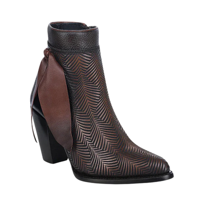 Cuadra WMN Leather Engraving Short Boot 3F0PRS Crust Maple