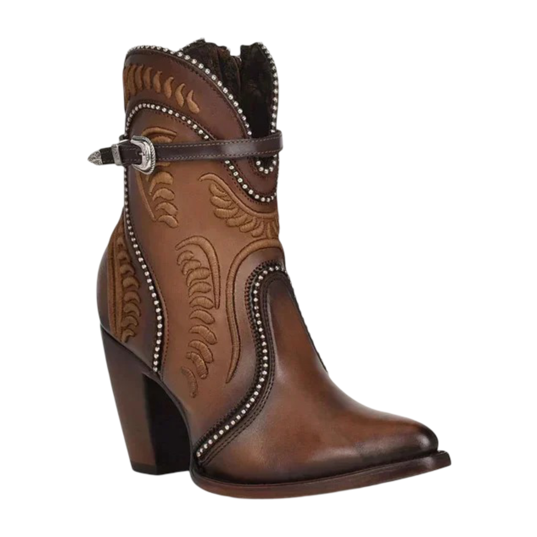Cuadra Women Leather Short Boot 3F59RS Azteca Maple