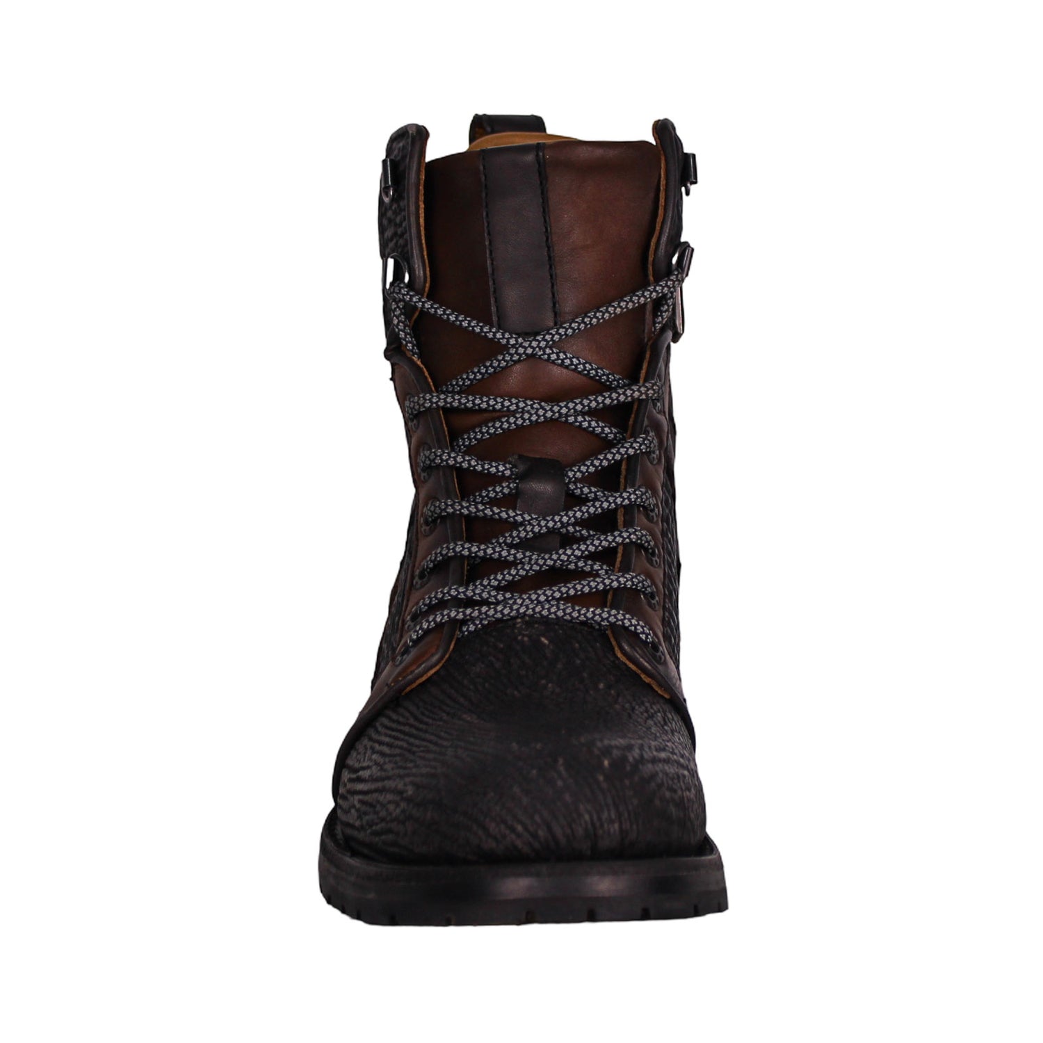 Cuadra Men Shark 3V05TI Black Military Shoe