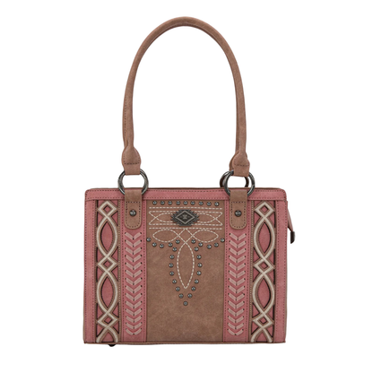 Montana West WMN Cut-Out Embroidered Concealed Carry Tote MW1325G-8317PK