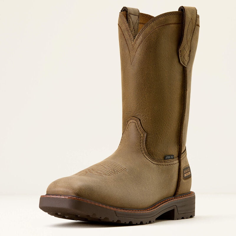 Ariat Men Turbo Duratread Pull On SD Round Toe Carbon Toe Work Boot 10074291