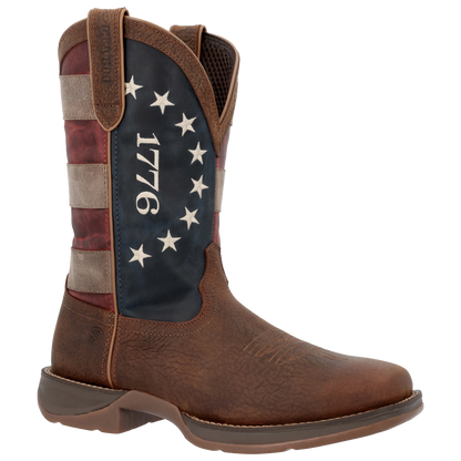 Durango Men Rebel America 250 Flag Western Boot DDB0566